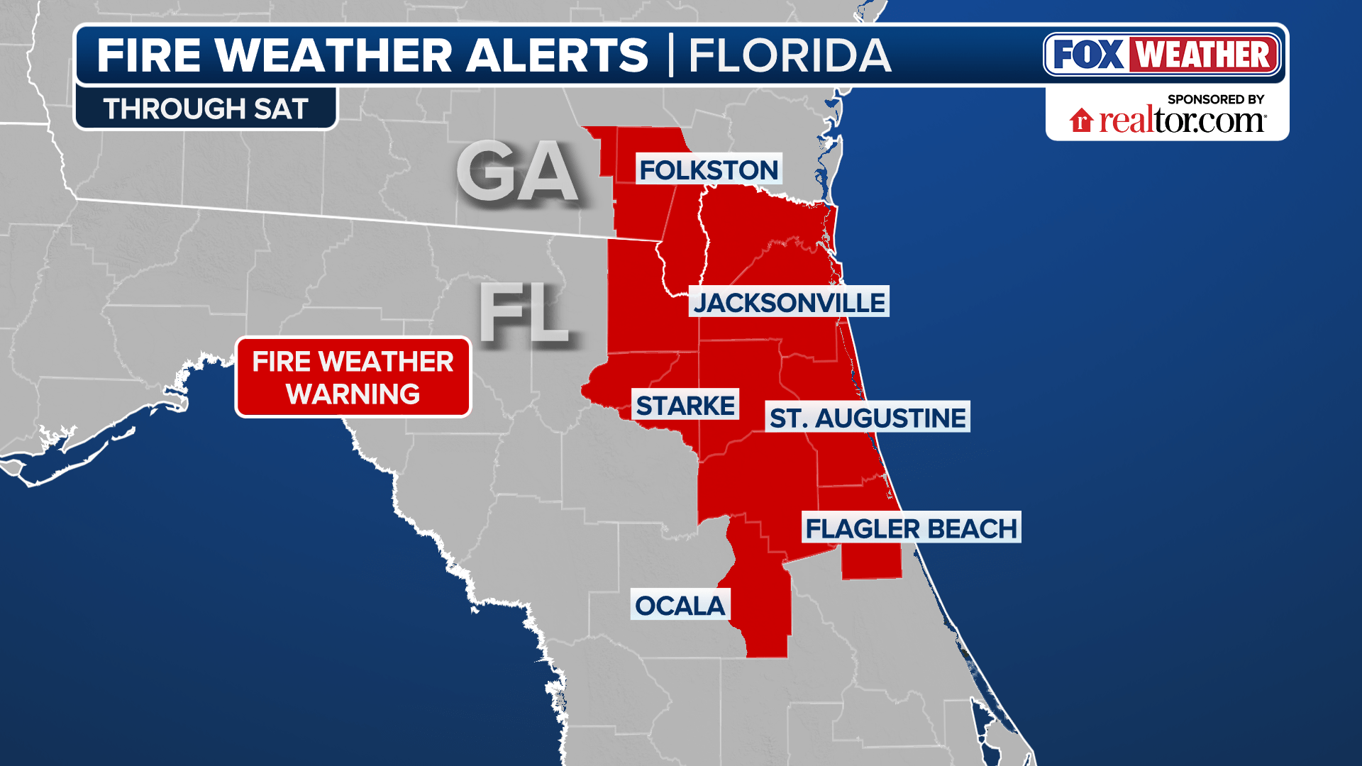 More than 4 million Americans under critical risk of wildfires Tuesday